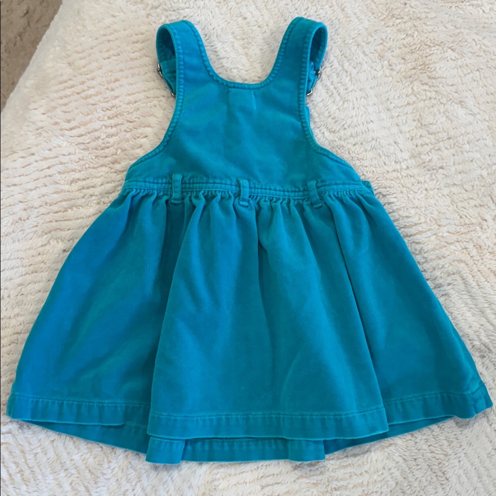 Vintage babyGap Blue Jeans Teal Jumper Dress
Size: XL (18–24 Months) - Picture 4 of 6